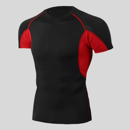 T-Shirt Compression De Sport à Séchage Rapide Rouge / S