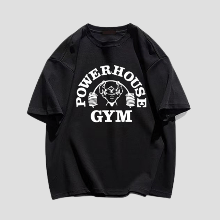 T-Shirt de sport Oversize Power House Gym Noir / S