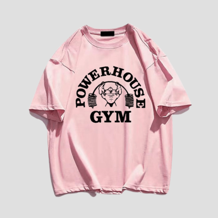 T-Shirt de sport Oversize Power House Gym Rose / S