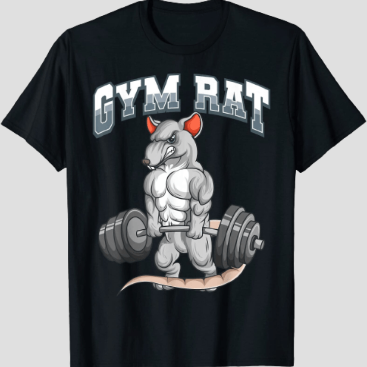 T-Shirt Gym Rat XS