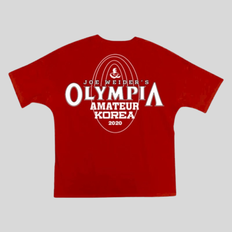 T-shirt Olympia Korea Rouge / M