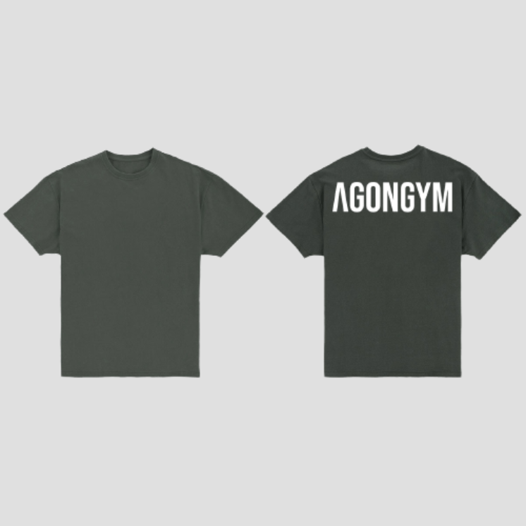 T-Shirt Oversize AGONGYM Gris / M