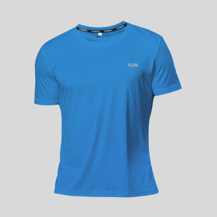 T-Shirt Running Sport Bleu / M