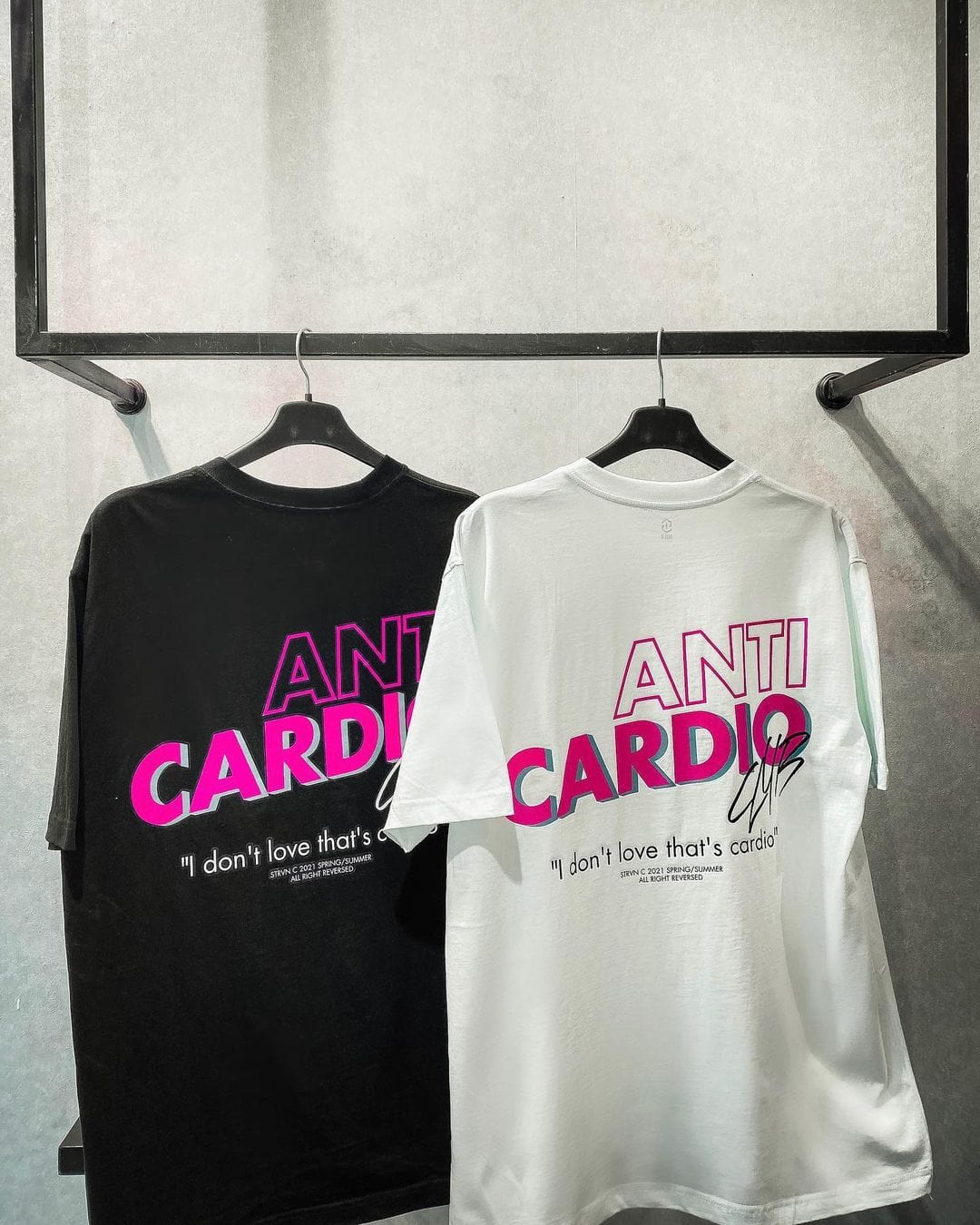 T-Shirt Sport ANTI CARDIO Oversized