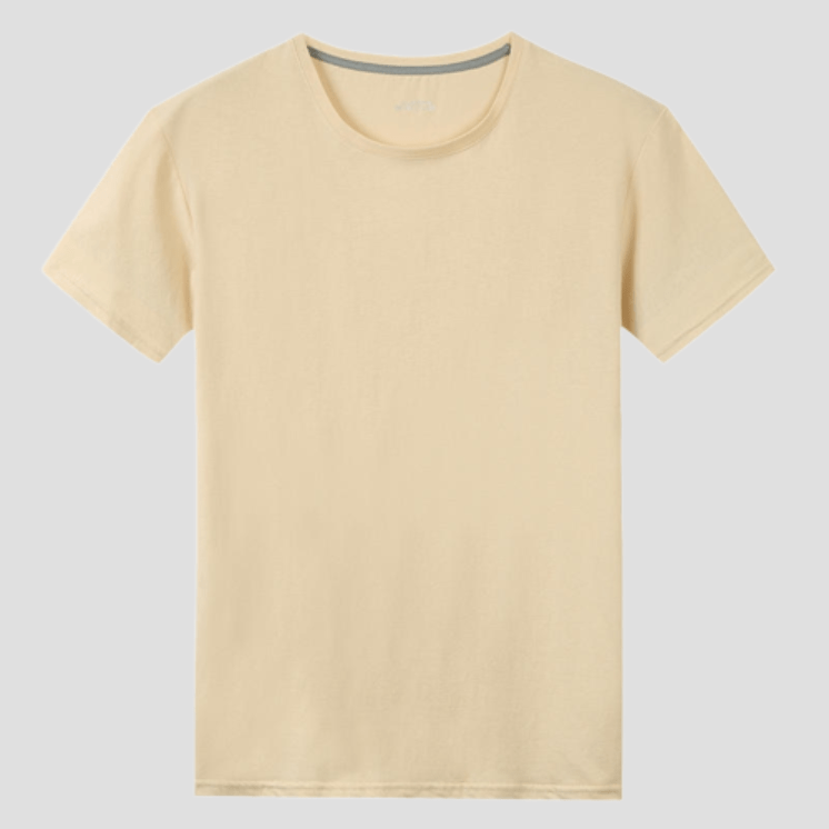 T-Shirt Sport Cotton Beige / M