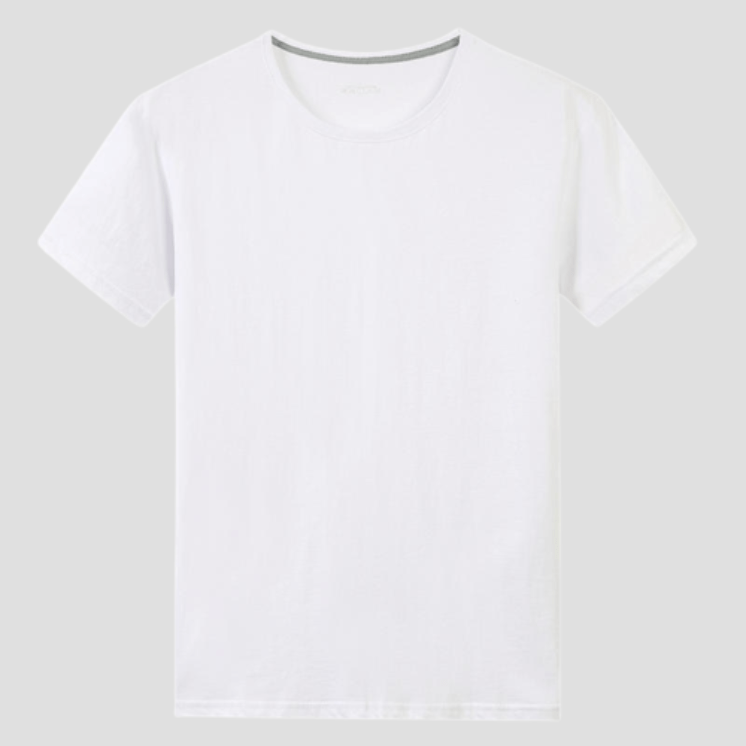 T-Shirt Sport Cotton Blanc / M