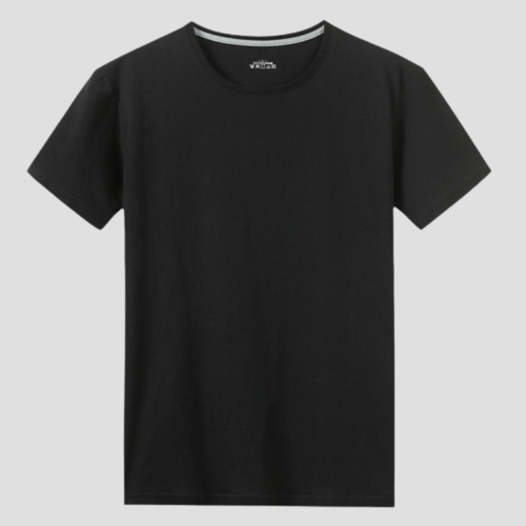 T-Shirt Sport Cotton Noir / M