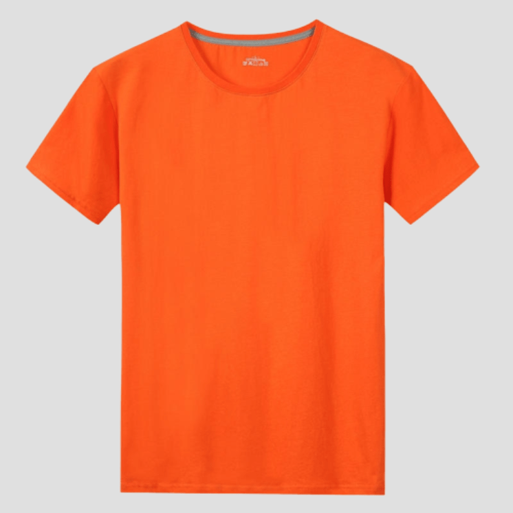 T-Shirt Sport Cotton Orange / M