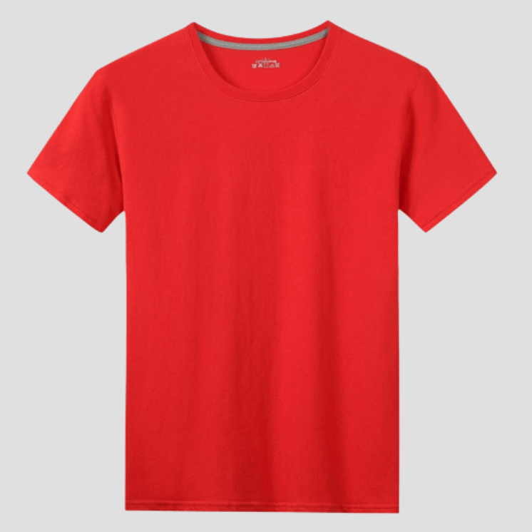 T-Shirt Sport Cotton Rouge / M