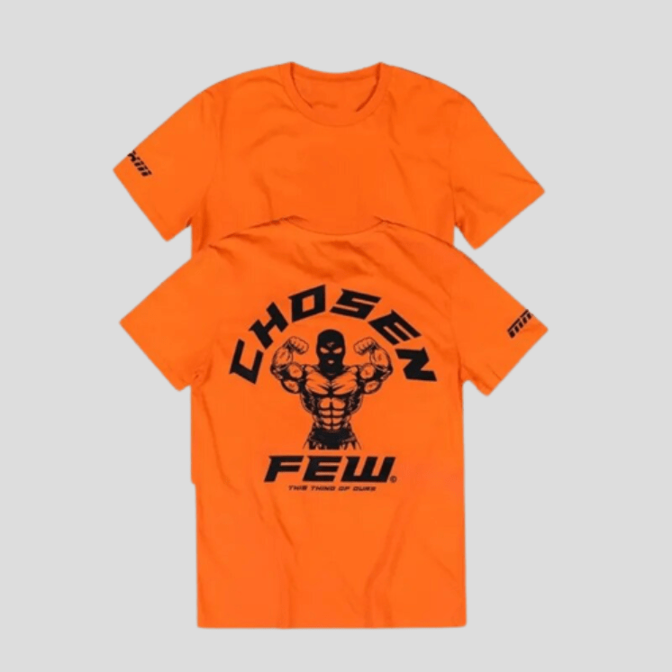 T-Shirt Sport Gym Chosen Few Orange / M