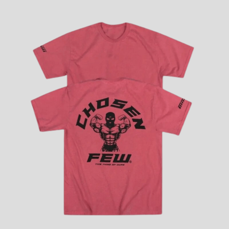 T-Shirt Sport Gym Chosen Few Rose / M