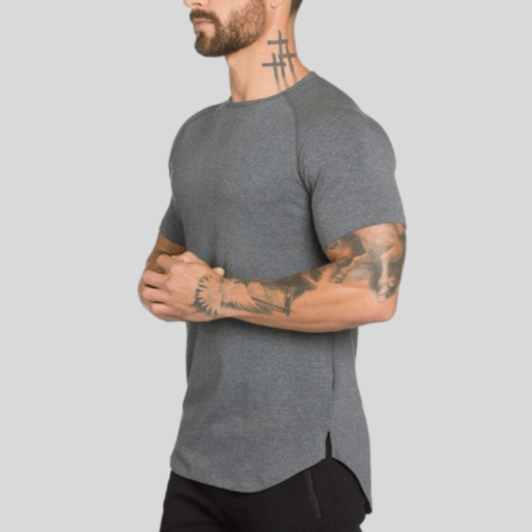 T-Shirt Uni Sport Gris / M