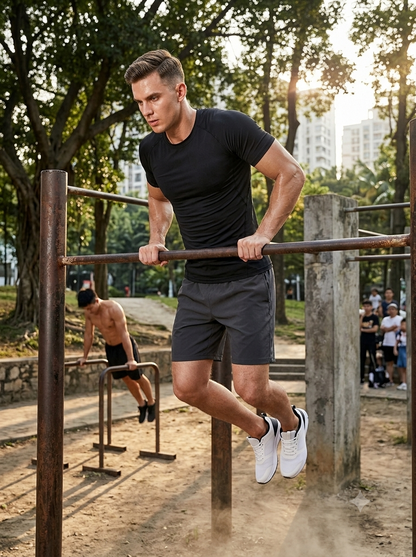 tee shirt compression dips
