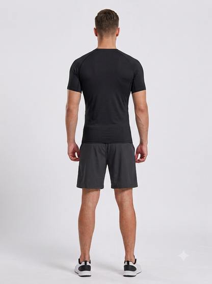 tee shirt compression noir 3